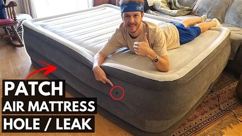 how to fix an air mattress leak|How to Fix a Leaky Air Mattress